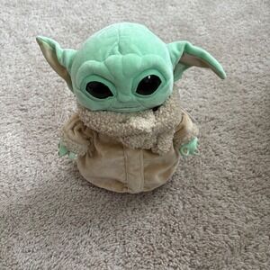 Star Wars The Mandalorian Grogu NEW w Tags Plush Toy‎ Stuffed Animal Mattel 8"